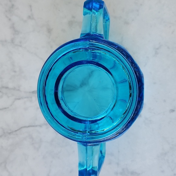 VTG TIARA GLASS CREAMER AND SUGAR FROM INDIANA GLASS - Picture 4 of 10